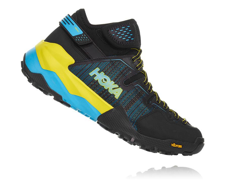 Hoka One One Arkali Trailskor Herr - Svarta/Blå - SCRZN-1048